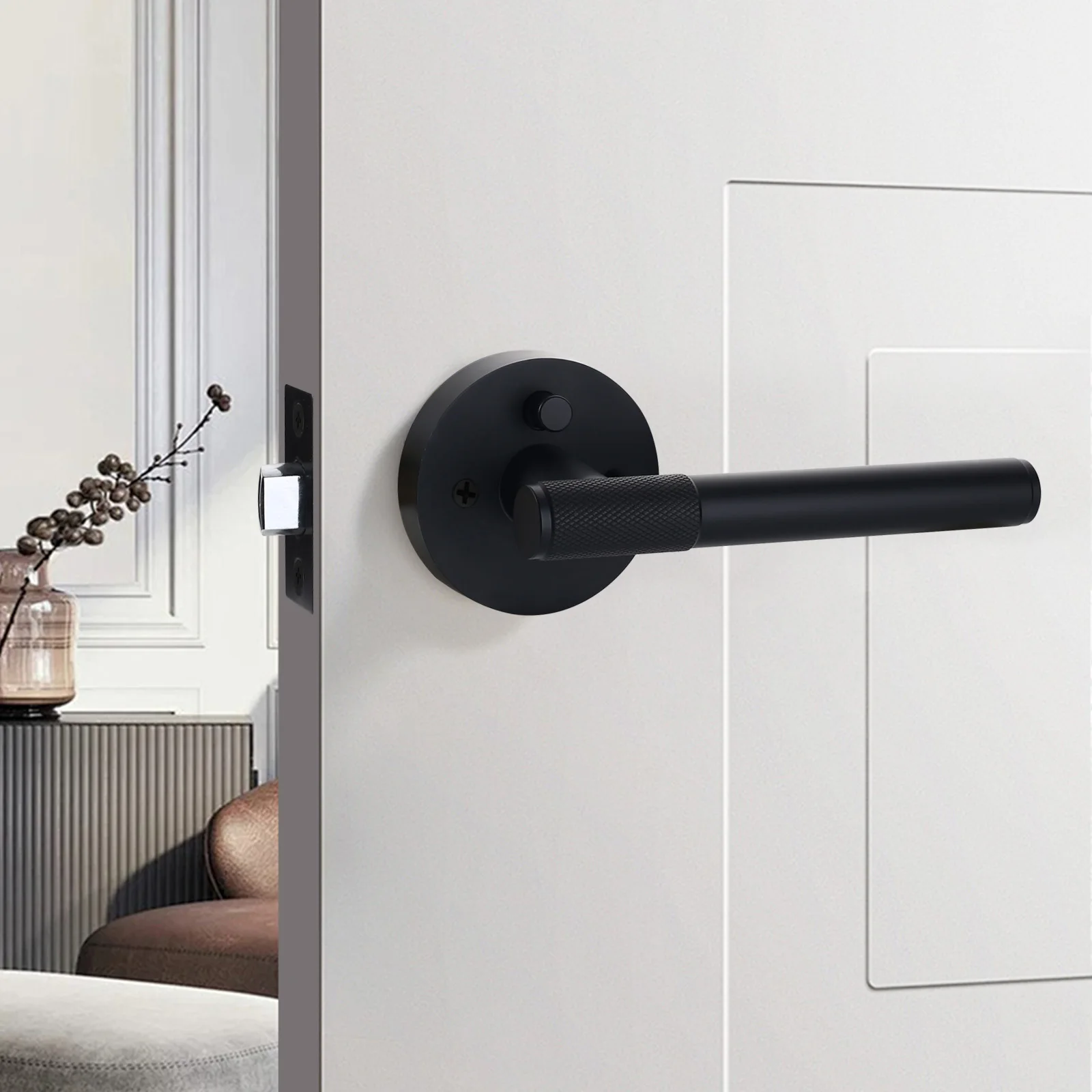 Filta Gold Door Locks Handle  Luxury Modern Door Handles for Interior Doors