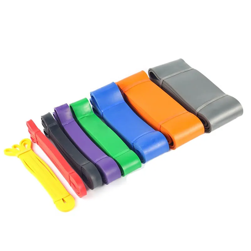 

208*0.45*1.3cm Fitness yoga Latex Resistance Bands Power Exercise Stretch Pull Up Assisted Bande, Picture shows/custom