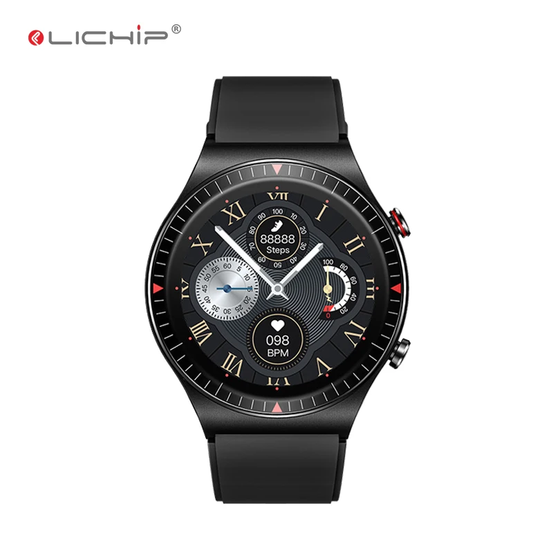 

LICHIP l180S smartwatch venta caliente full screen tech smart watch fitness smartwatch sport 2020 wristwatch, Black,silver,gold