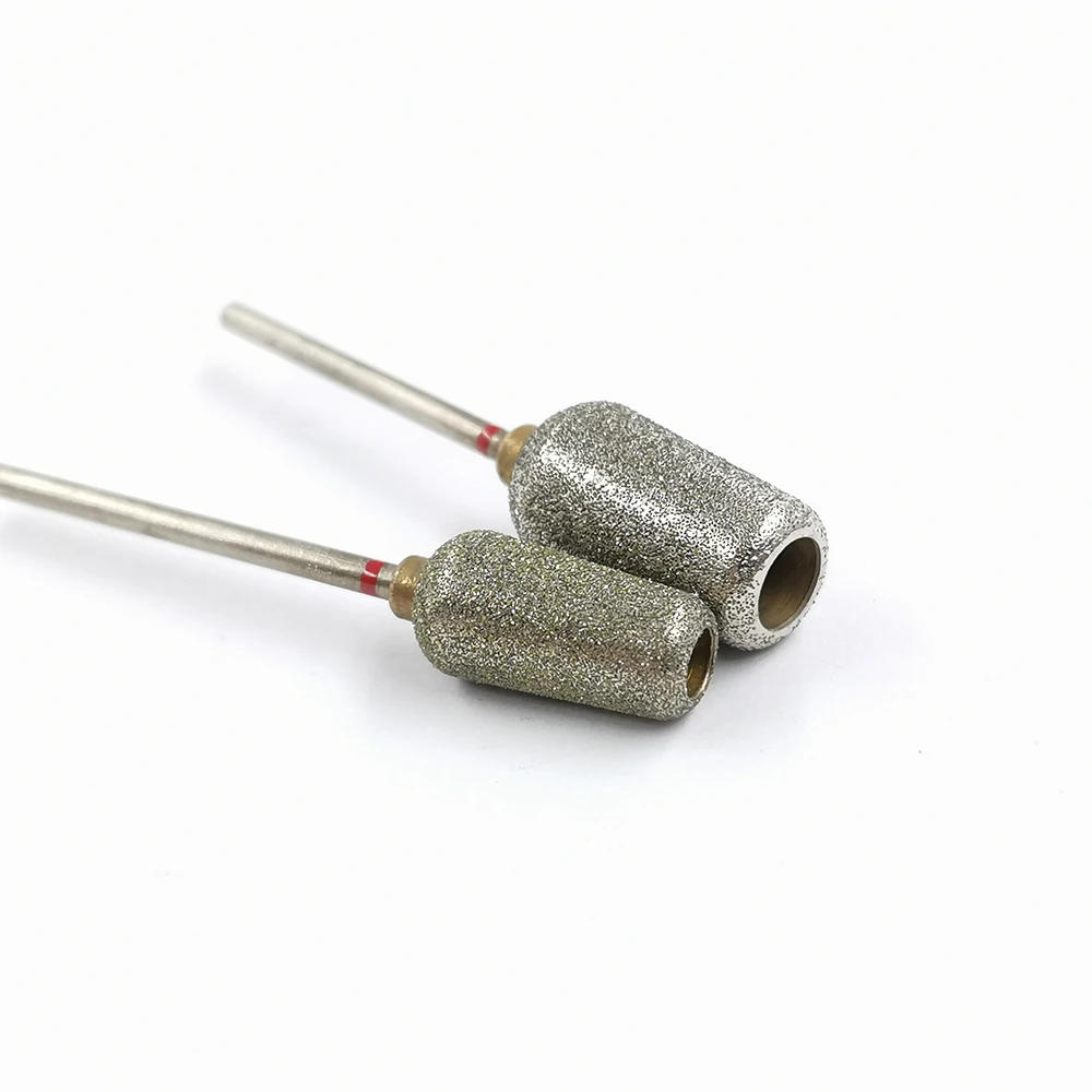 

Manicure Diamond Burr Milling Cutter Cuticle Cone Diamond Nail Drill Bit, Rainbow