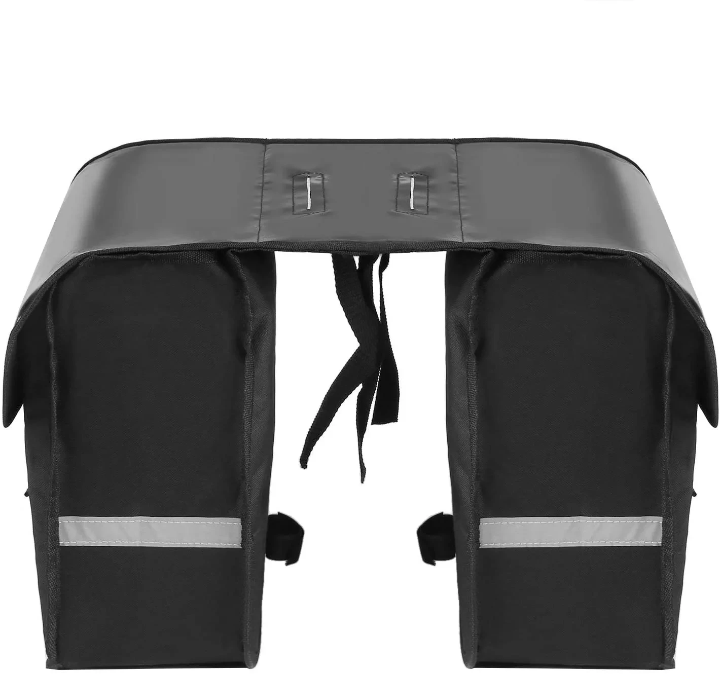 

100% Waterproof No Leak PVC 19L Rack Bicycle Rear Bike Saddle Bag, Black yellow