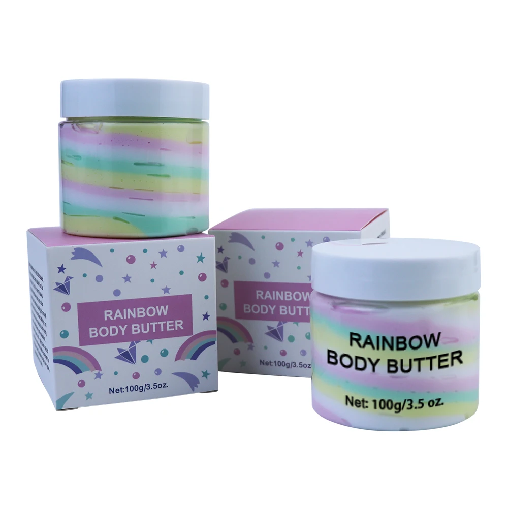 

Smooth And Nourish Skin Bathing Wholesale Body Private Label Shea Butter Bulk, Rainbow