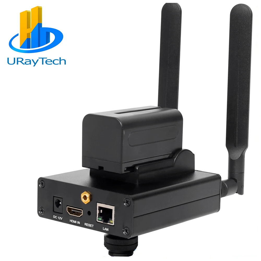 

URay Tech Best HEVC H.265 H.264 AVC WIFI HDMI IPTV Streaming Encoder For Live Streaming Broadcast Via RTMP Support Wowza Youtube