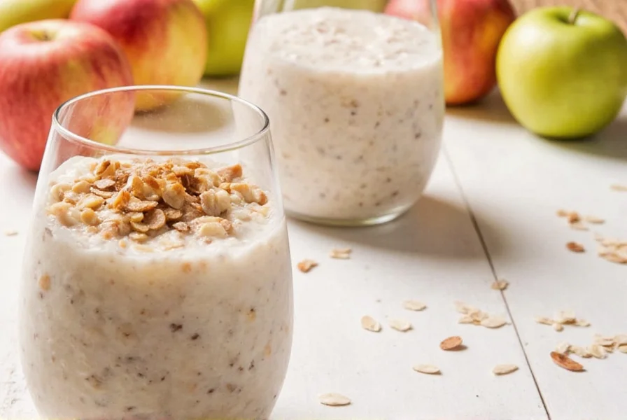 apple cinnamon overnight oats