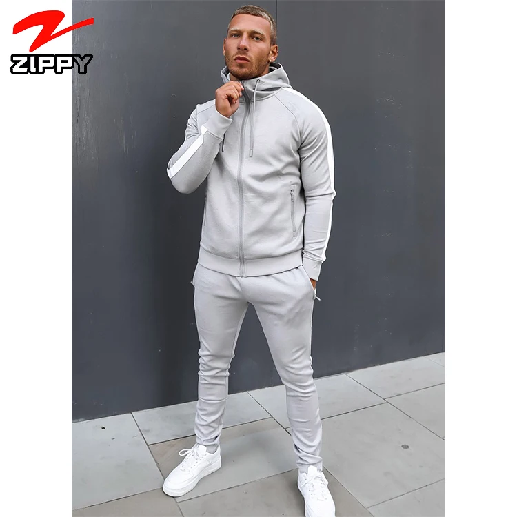 

2021 Autumn Wholesale 100% polyester logo winter blank men tracksuits jogging suits hooded men's jackets track suits men sport, Custom color