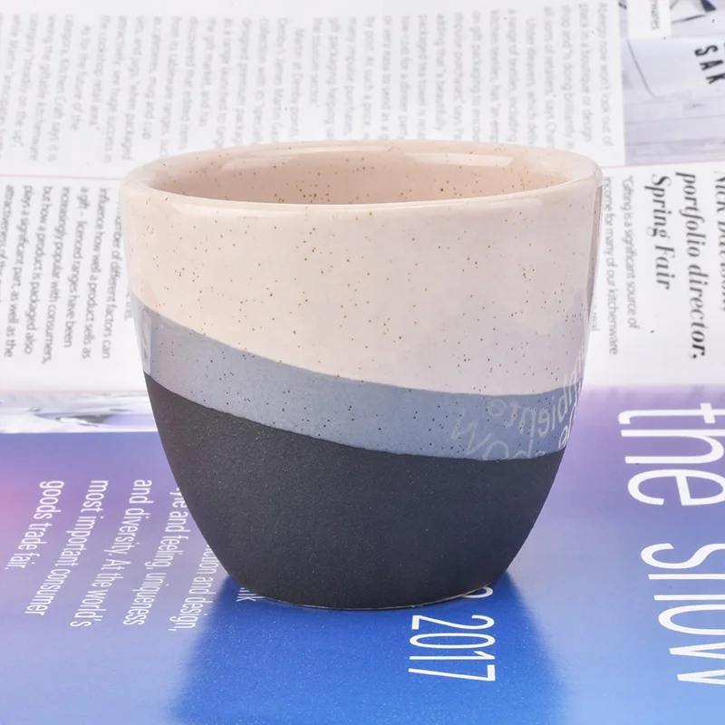 40ml mini round ceramic candle cups votive candle holder home decor