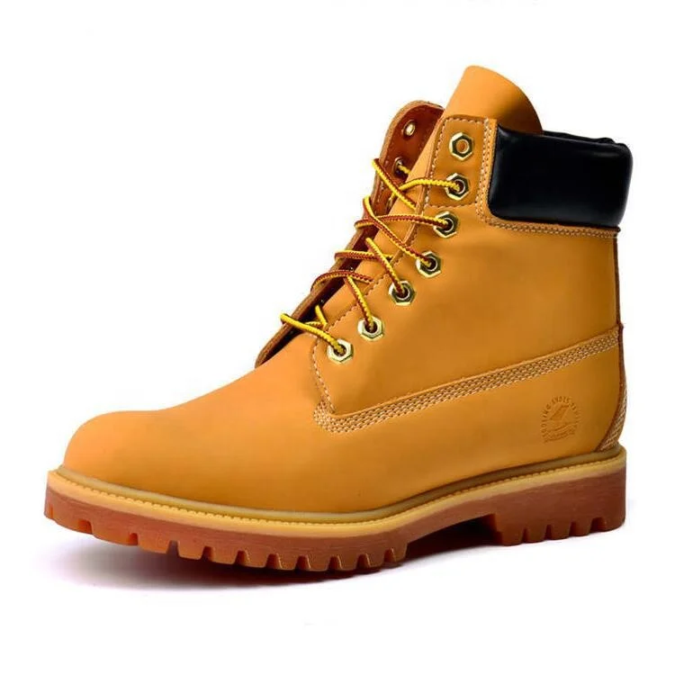 

2022 Newest High Top Yellow Men's Fashion Boots Men's Casual Shoes Boots