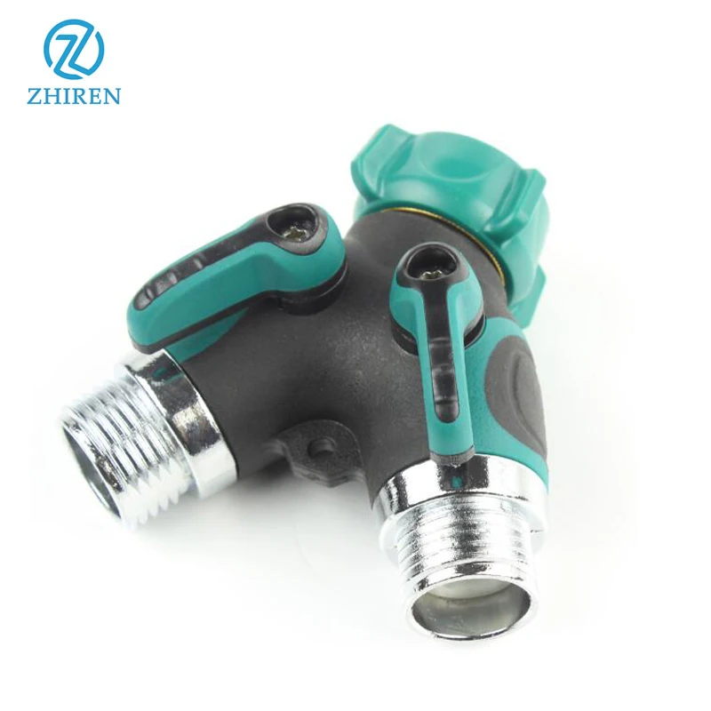 Garden Hose Faucet Switch On Off Valve Pipe Fittings 2 Way Y