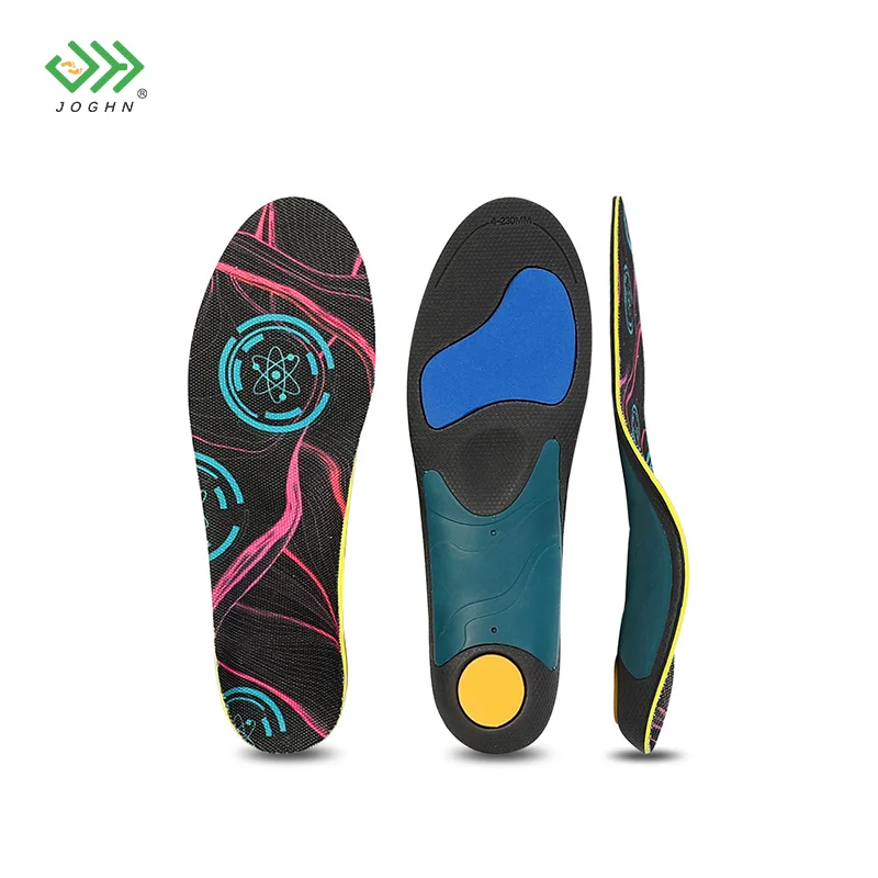 

Wholesale Orthotic Flat Foot Corrective Sport Insole Arch Support Unisex Sports Shock Absorption Breathable Insoles