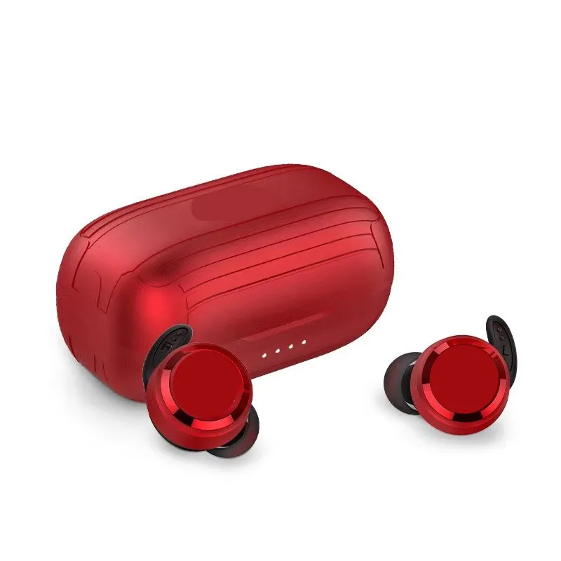 

Hot Selling Headset Earbuds T280 TWS Wireless Earphones IPX5 Waterproof Stereo Music Dynamic Earphone With Charge Box, Black