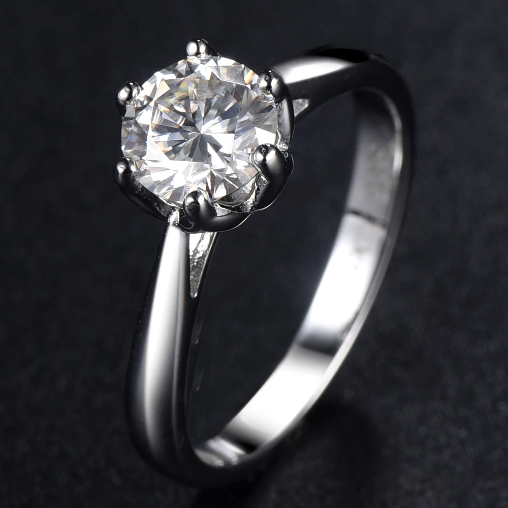

Tonglin Wholesale Certified Custom Women Ring 10K 14K 18K Gold Jewelry Engagement Wedding Bands Moissanite Diamond Ring