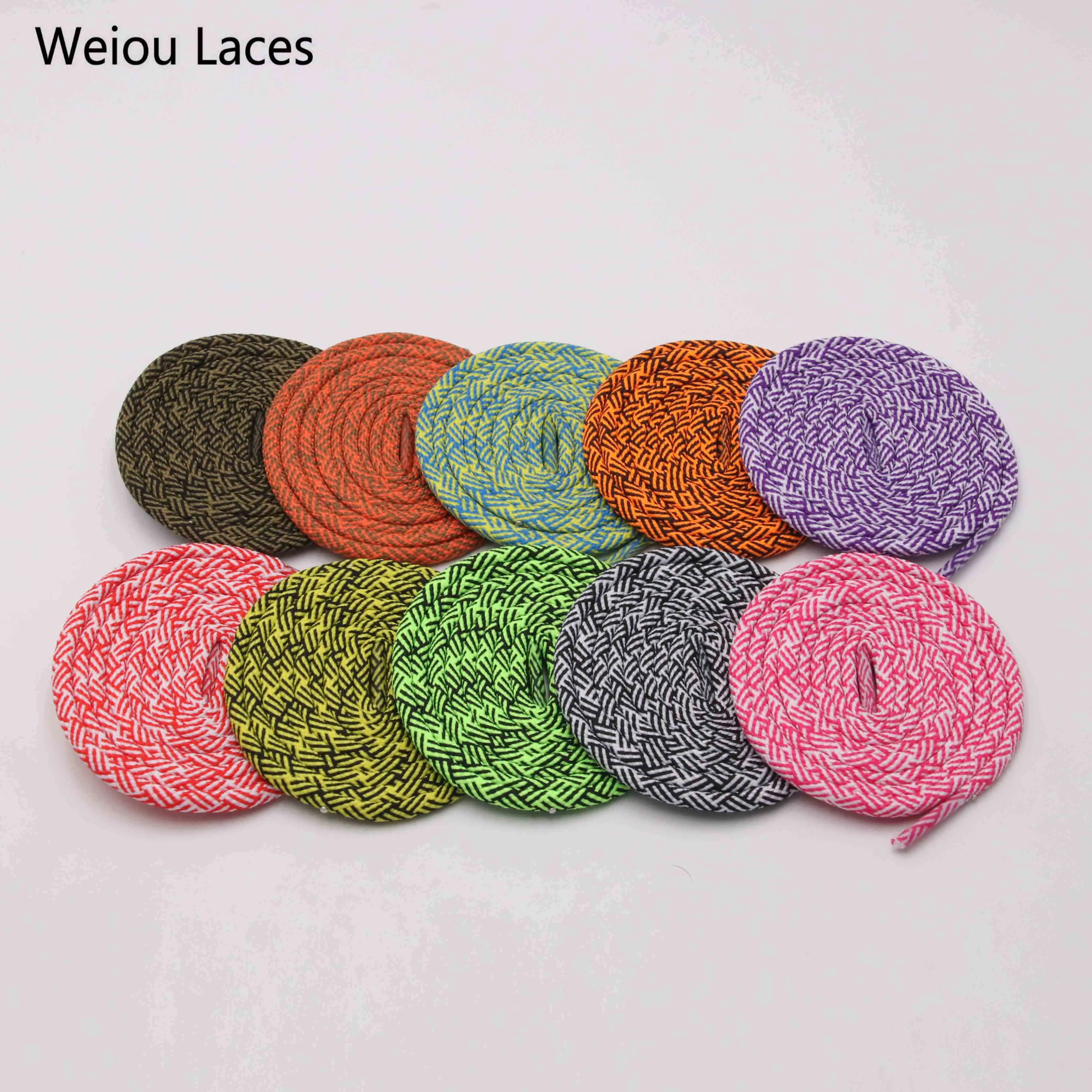 

Weiou 4.5mm Width Multy Colors Mixed Transparent Plastic Tips Shoelace High Quality For Kids On Sell New Arrivals, Support customized color