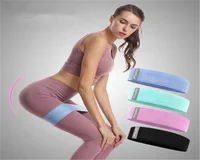 

Custom Logo Yoga Gym Exercise Hip Fabric Resistance Bands