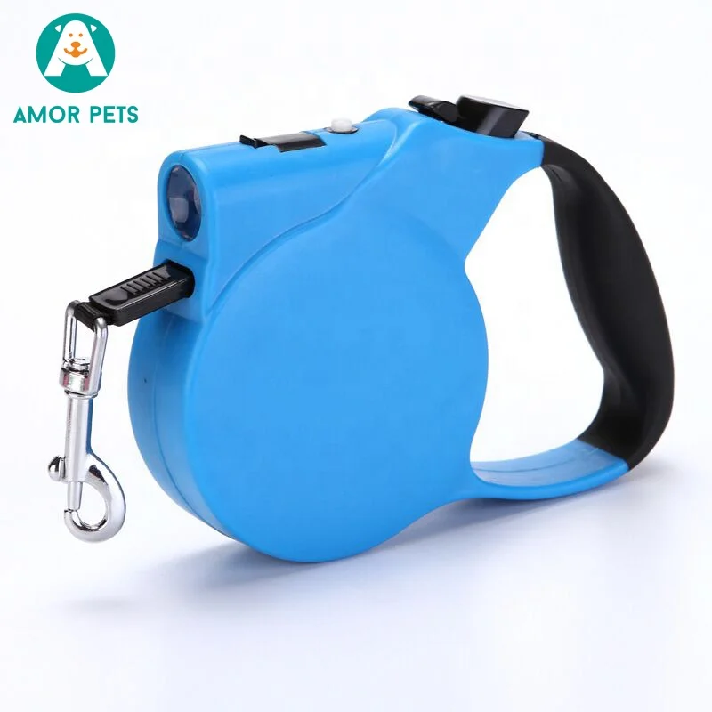 

wholesale Nylon Retractable for Dogs with Led Recycled Material for Pet Led Leash Dog, Customized color