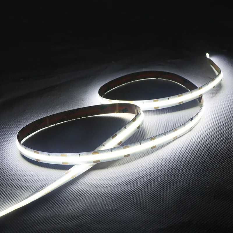 Cob 12v 24v Flexible Led Strip 378led/m White/warm White - Buy Cob Led ...