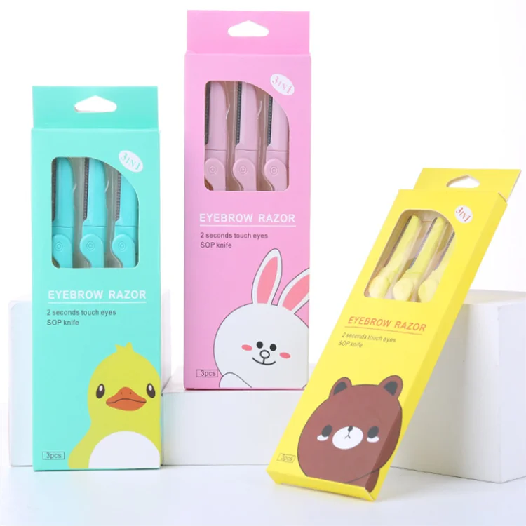 

3pcs/Set Legs Hair Remover Women Shaving Razor Eyebrow Trimmer Razor