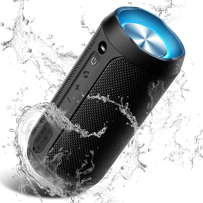 

OEM Available wireless speakers portable outdoor Double speaker, White