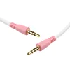 Audio Aux Cord 24k Gold Plated Male to Male Auxiliary Cable for Car Home Stereo iPhone Smartphone iPod iPad