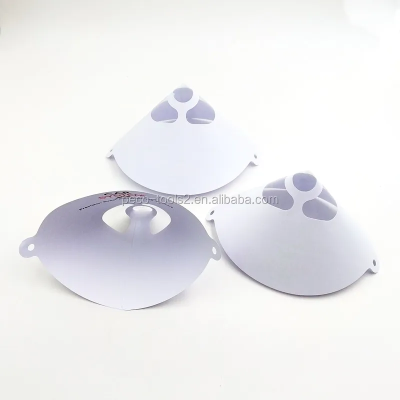Printed logo paper paint strainer for filtering paint