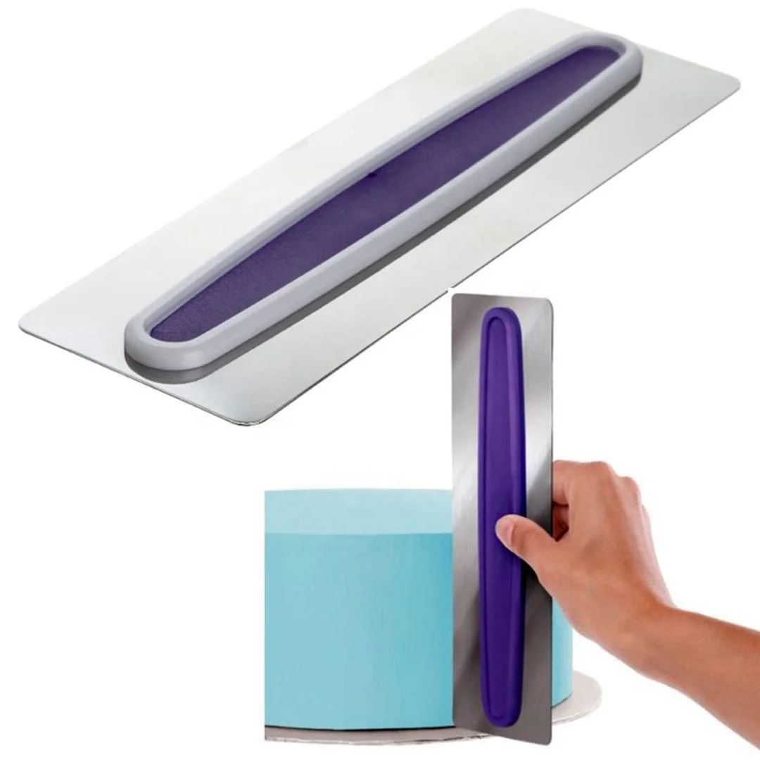 

stainless steel Cake polisher cake scraper