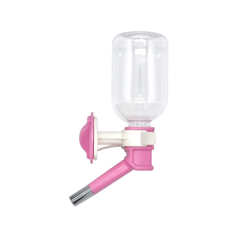 

Suspended Automatic Self Feeding Food Water Feeder Dispenser Outdoor Portable Dog Cat Pet Water Bottle Pet Supplies Products, Green/pink/blue/black