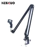 HEBIKUO Factory Price Flexible custom microphone stand table top mic stand