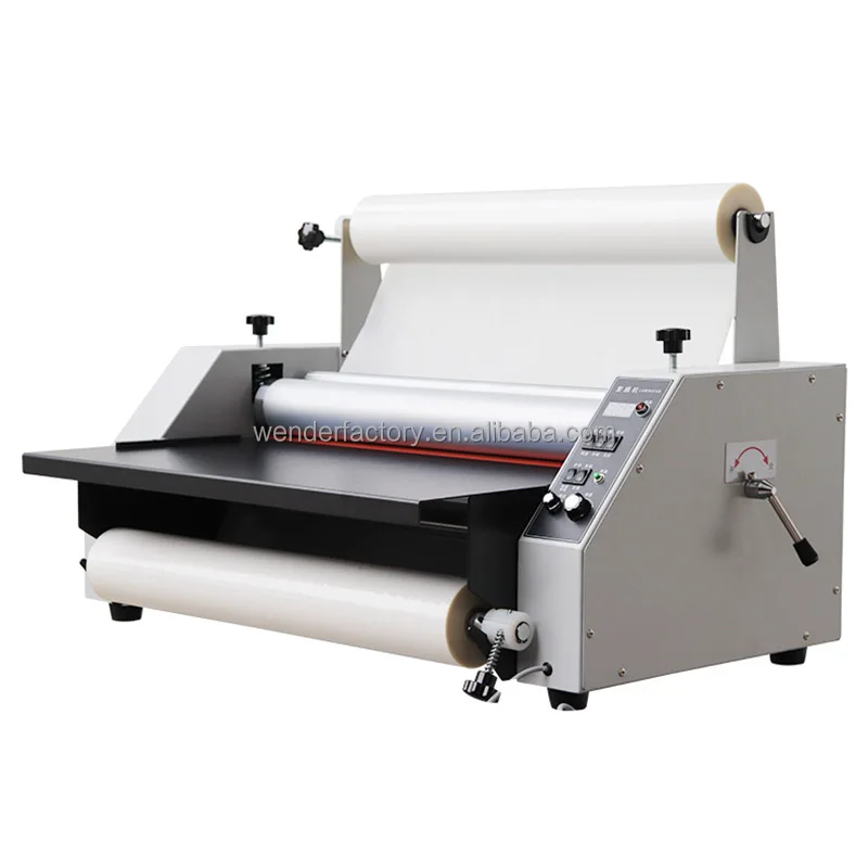 

Desktop A2 Size 650mm Roll To Roll Hot Roll Laminator