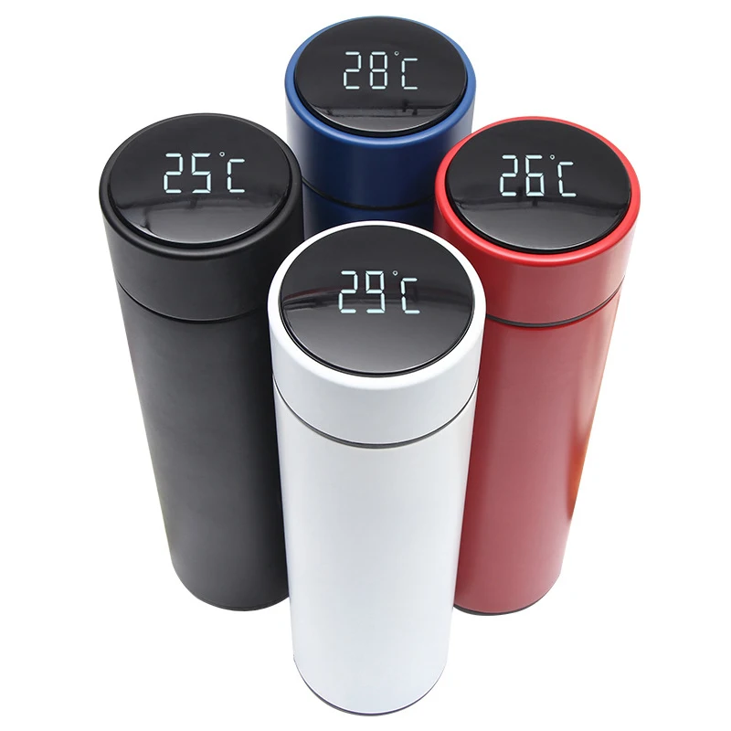

Intelligent Stainless Steel Insulated Cup Temperature LED Display Flask Smart vacuum flask