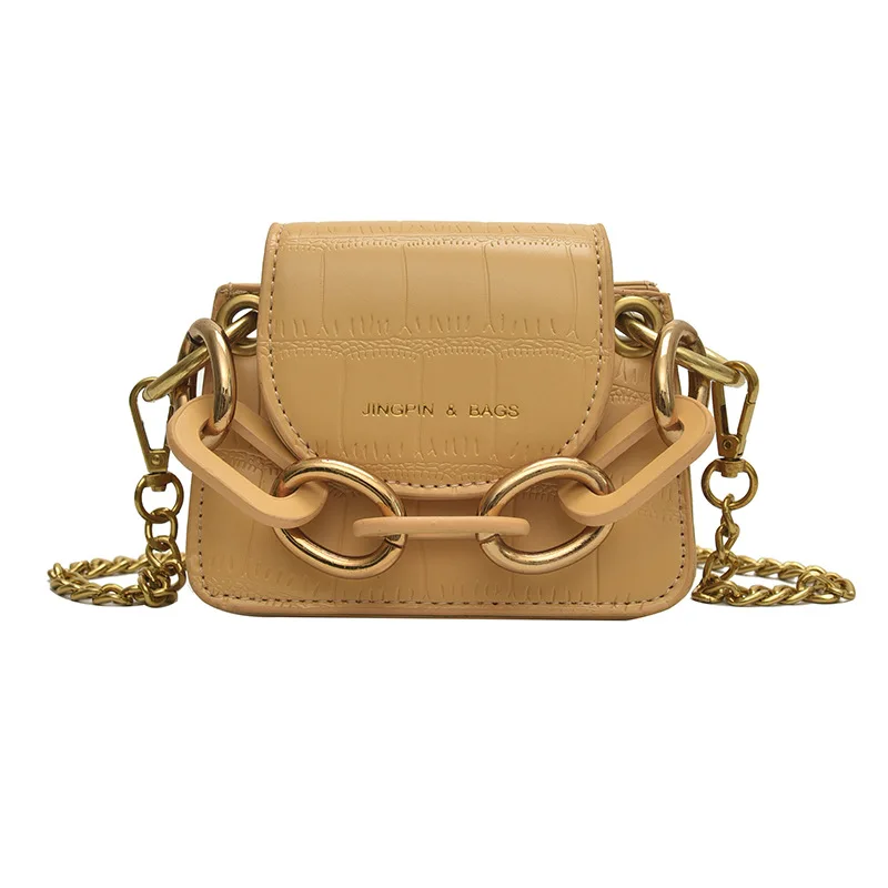 

New Style Personalized Mini Chain Portable Simple Crossbody Bag Waterproof Fashion Messenger Bag