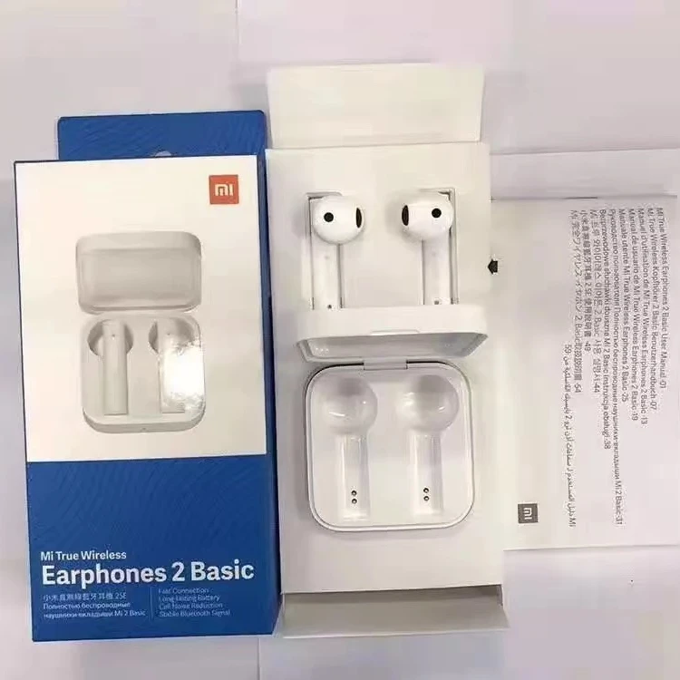 

Xiaomi Air2 SE Global Version Mi True Wireless Earphones 2 Basic Xiao Ai Voice Assistant Pop-up With Charger Box Mi Earbuds