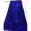 New color laces material women african french lace fabric royal embroidery sequin lace beads lace for bridal wedding