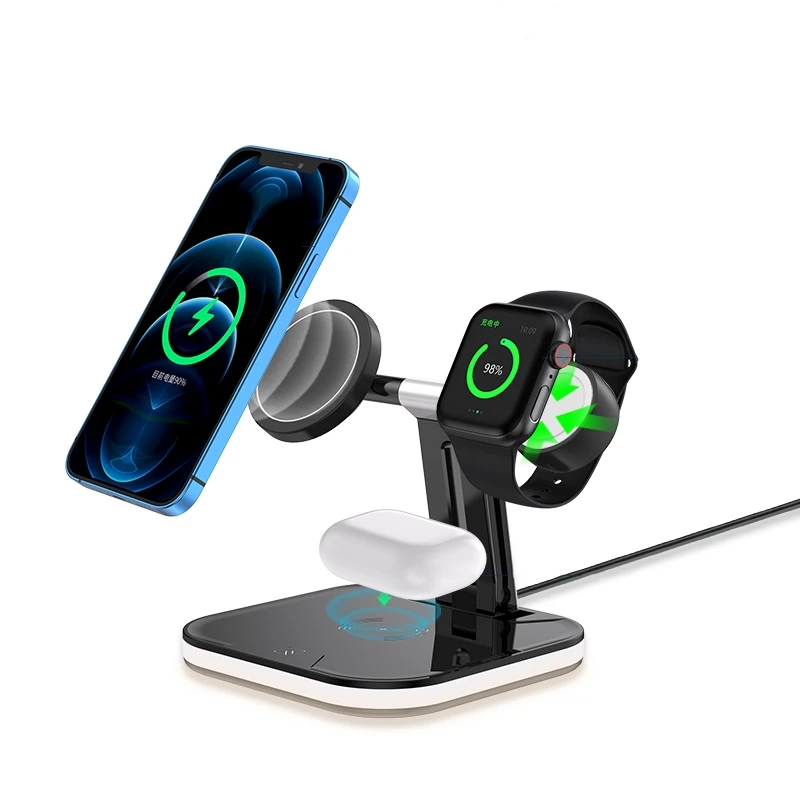 

Phone Charger Wirless Plate Plastic Fast Usb Original Accessories Chargers Magnetic Decoration Charging Stand