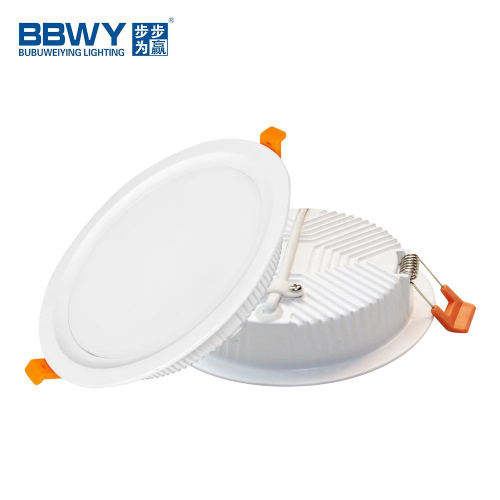 Best quality ultra thin recessed mounted aluminum smd 8w 18w 24w 30w led round square down lighting in low price