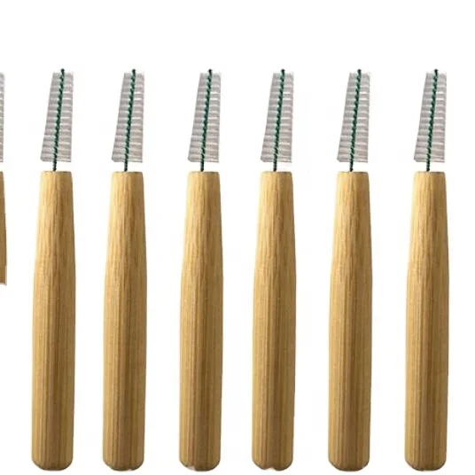 

Eco friendly bamboo toothbrush i shape interdental toothbrush, Natural