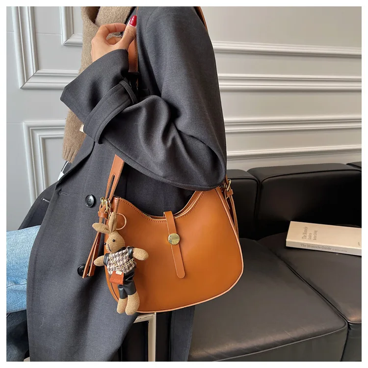 

Hot Sale Korean Lady Handbags Fashion PU leather Shoulder Bag Shopping Messenger Bags New Designer Handbags For Women