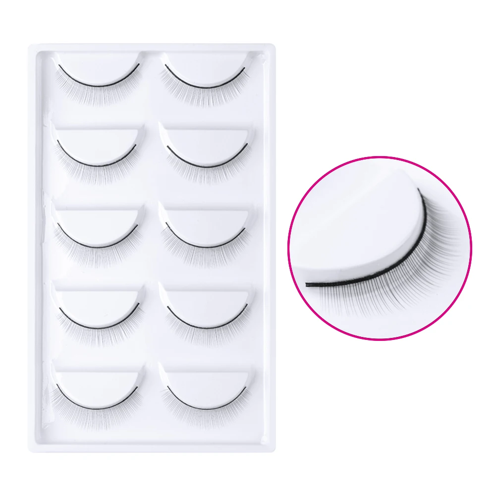 

Wholesale Eyelash Practice Professional Wimper Training Kit Eyelashes Handmade Full Strip Eyelashes Exercise For Beginner