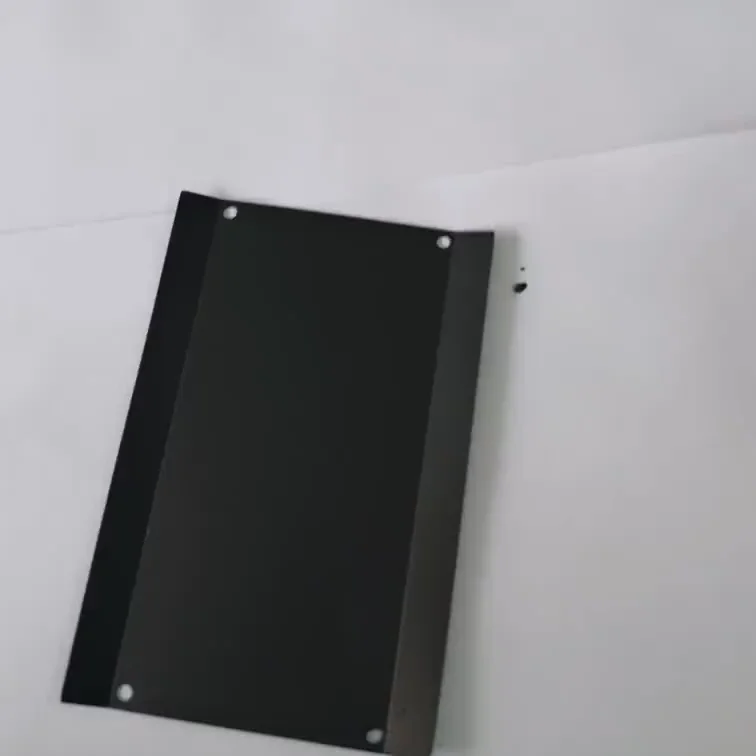 Custom Shape Adhesive Printable Black Flame Retardant Polycarbonate 