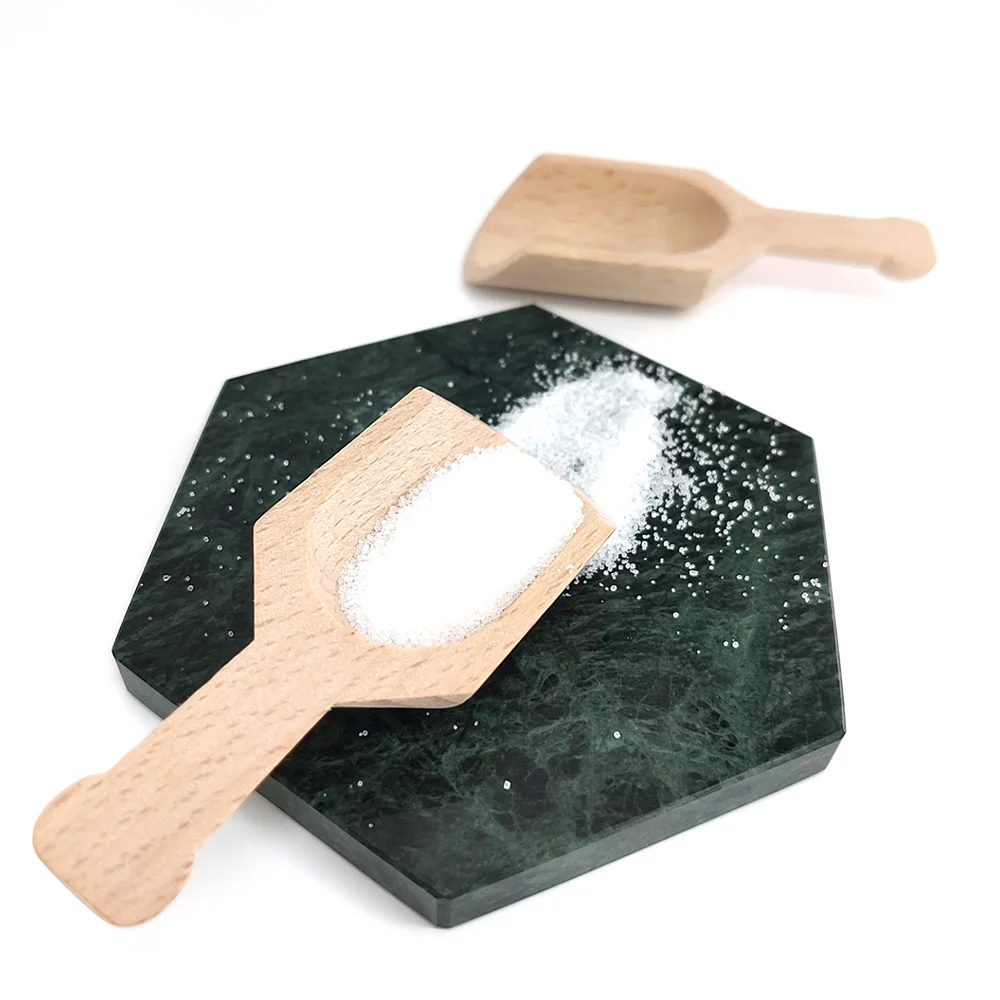 Mini Wooden Scoops Bath Salt Spoon Candy Flour Spoon Scoops Kitchen Ute 