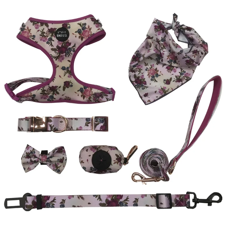 

High Quality Pet Sling Leash Suitable Small Medium Sized Dogs Cats Vests Puppy Chest Strap Sets