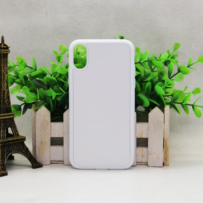 
2D PC Sublimation Coated Transfer Blank Phone Case for iPhone X 