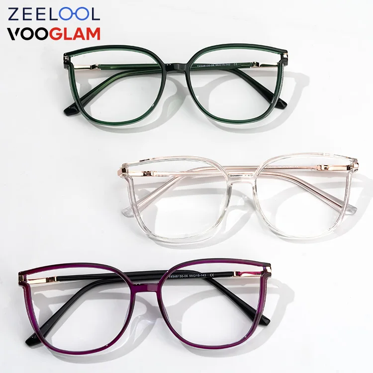 

Zeelool wholesale mixed eyewear fashion black women men mixed optical frames eyeglasses frame glasses