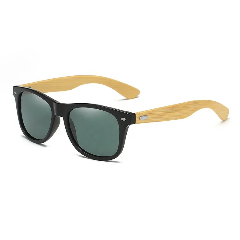 

Sunbest 1501 Wholesale Cheap Classic Rivet Bamboo Wood Mens Sunglasses Custom UV400 Wooden Driving Sun Shades Glasses