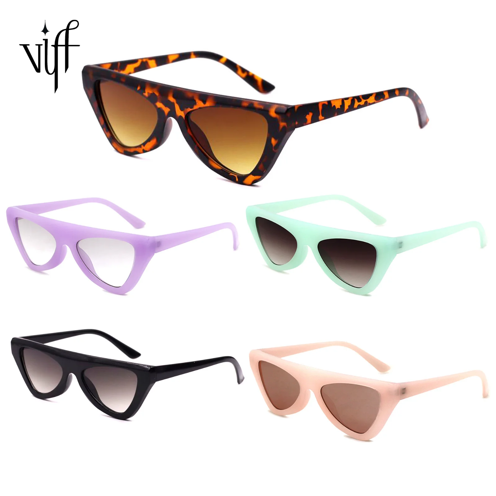 

VIFF HP21037 Custom Eyewear Designier Manufacturer Men Women Glasses River Wholesalers Cat Eye Sunglasses