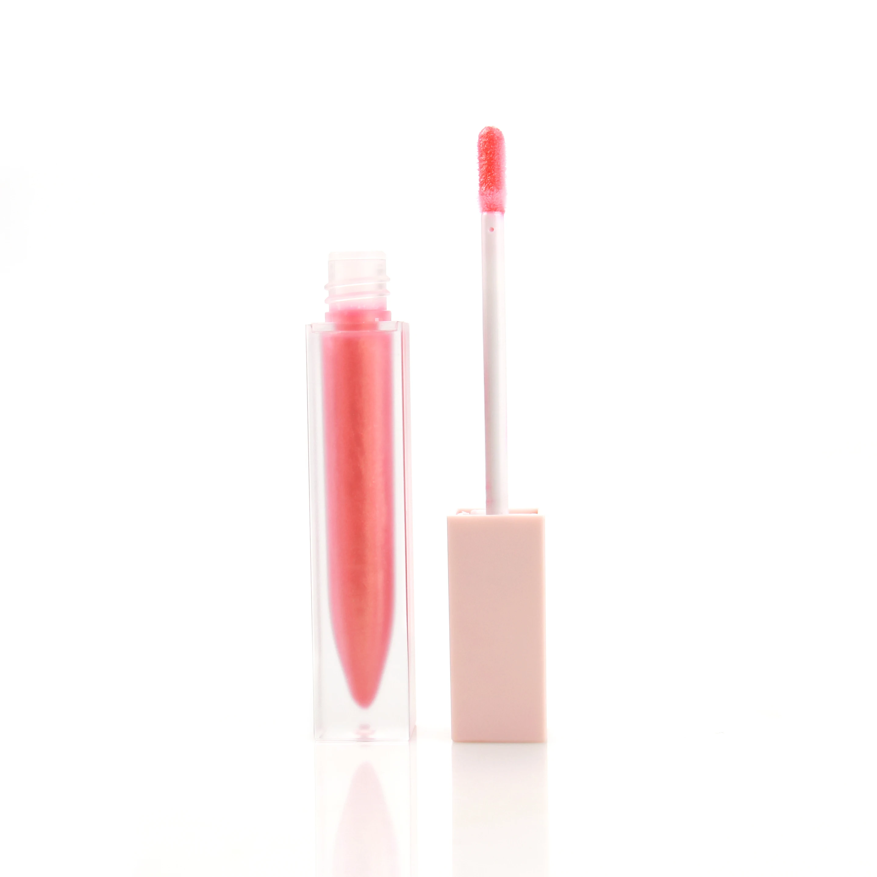 

Private Label Your Logo Lip Glaze Lip gloss Liquid Lipstick Custom Logo no labels nude vendor