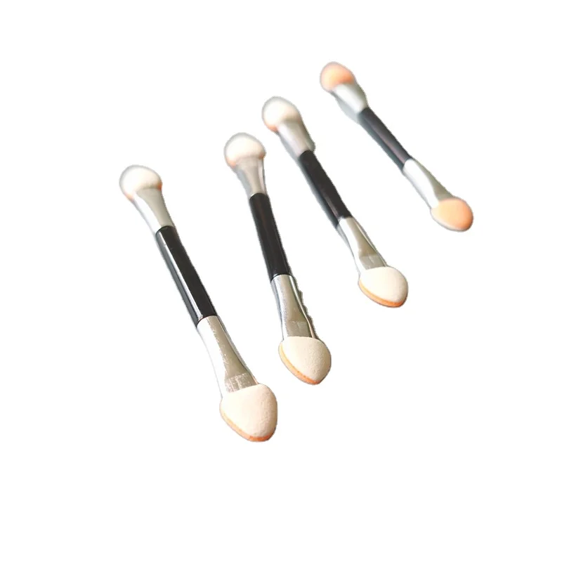 

wholesale cosmetic Double-ended sponge eyeshadow brush