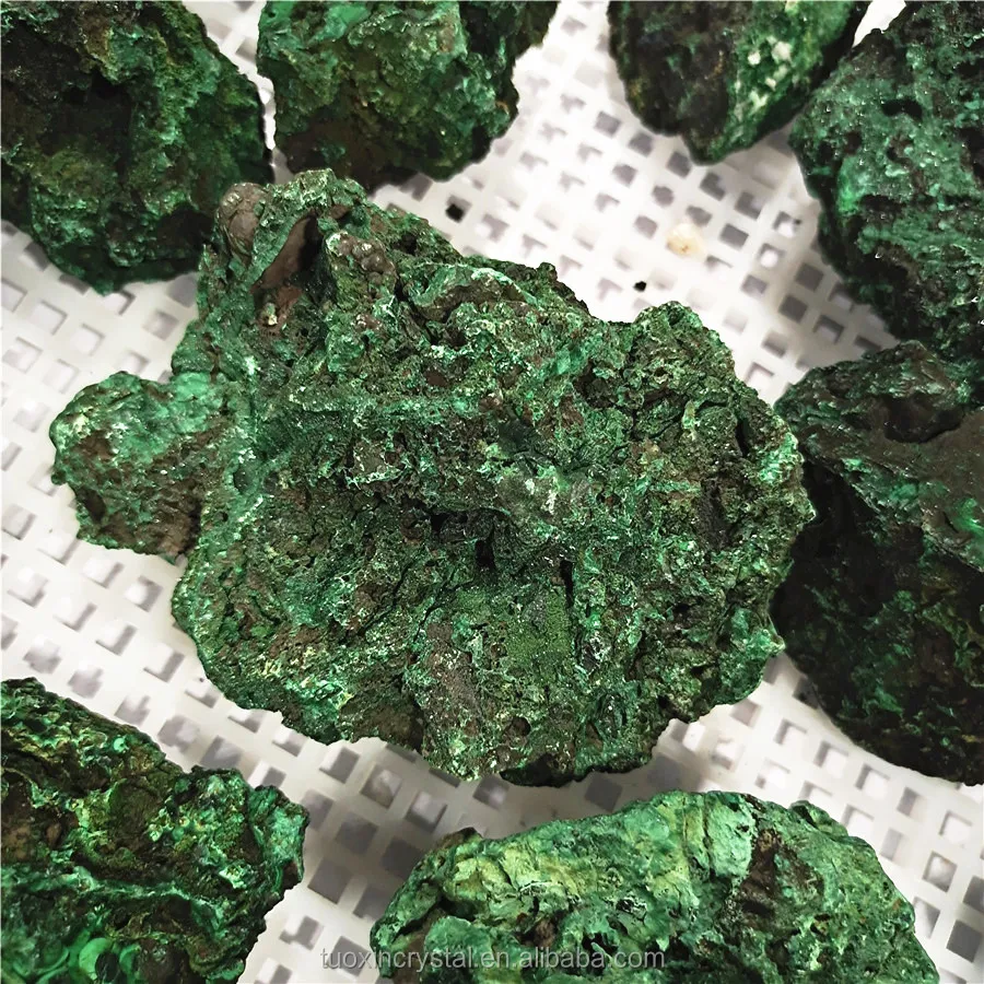 Factory Sale Natural Green Malachite Crystals And Minerals Raw Mineral