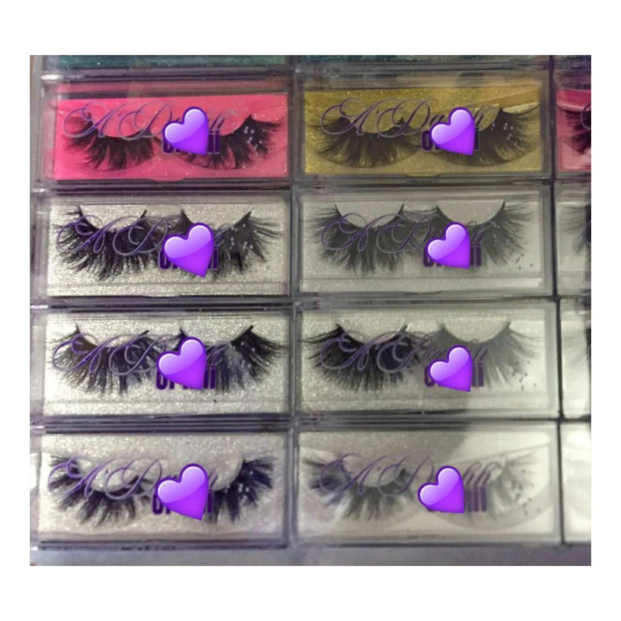 

High quality 3d mink pesta as magnetic lashes vendor 100% human hand made custom hair lashbox packaging, Natural black color