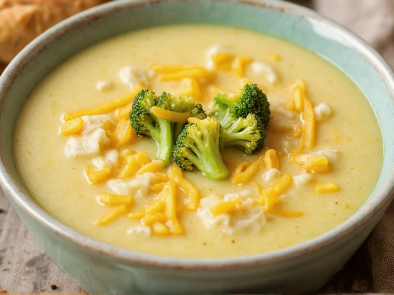 Broccoli Potato Cheddar Soup: Perfect Recipe Guide