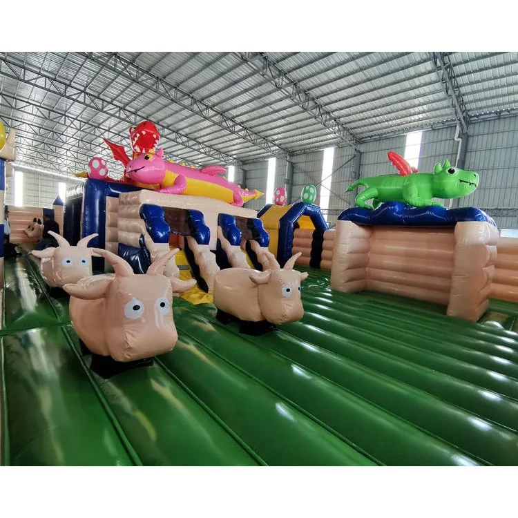 Inflatable theme park