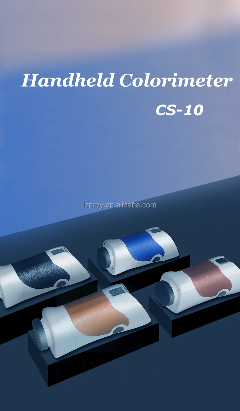 CS-10 Cheap Digital Handheld  Colorimeter  for  plastic  and paint